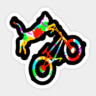 Cat Bike Sticker